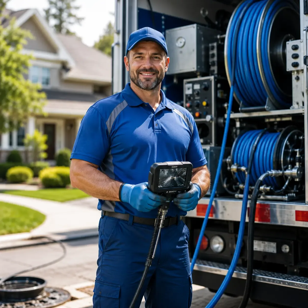 Local outdoor drain cleaning specialists in Fenton, MO